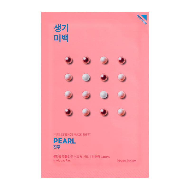 HOLIKA HOLIKA Pure Essence Mask Sheet Pearl Lakštinė veido kaukė
