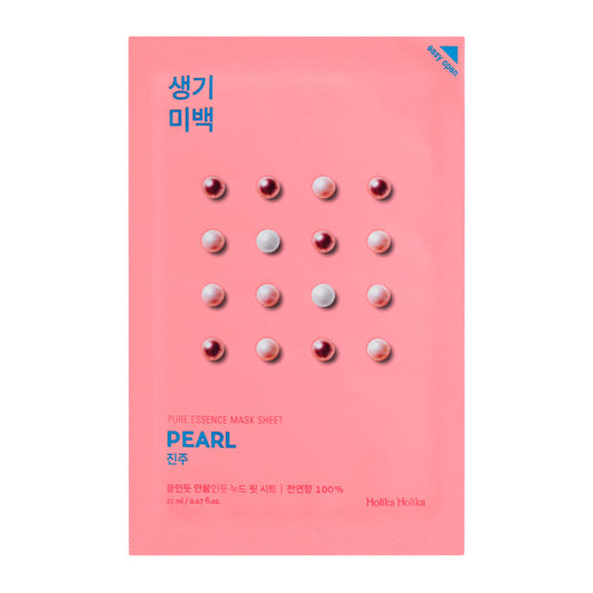 HOLIKA HOLIKA Pure Essence Mask Sheet Pearl Lakštinė veido kaukė