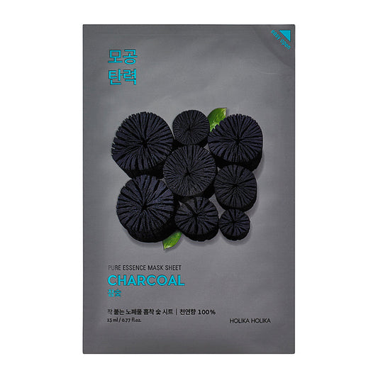 HOLIKA HOLIKA Pure Essence Mask Sheet Charcoal Lakštinė veido kaukė