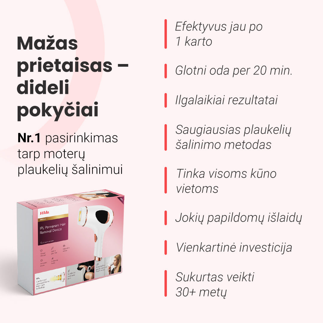 IPL fotoepiliatorius - odoscentras.lt