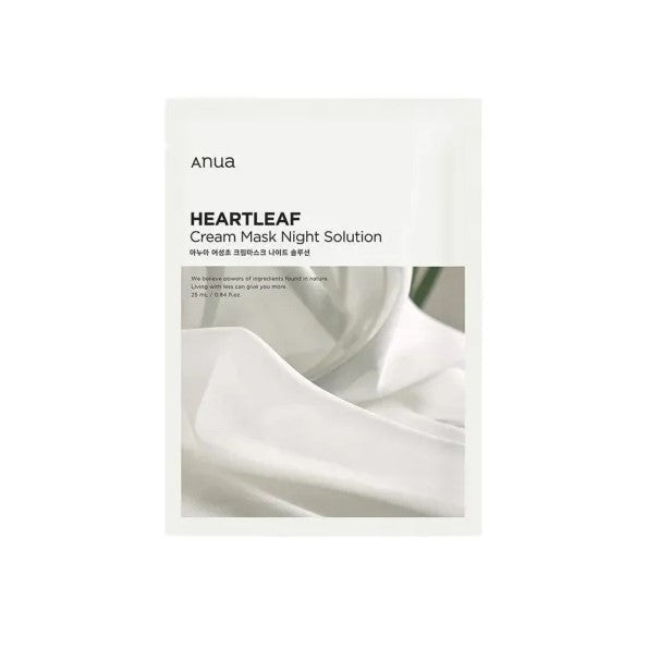 Cadeau: Anua Heartleaf Cream Mask Night Solution Nachtmasker