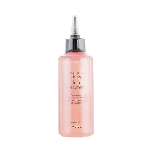 APIEU Raspberry Vinegar Hair Treatment Priemonė pažeistiems plaukams