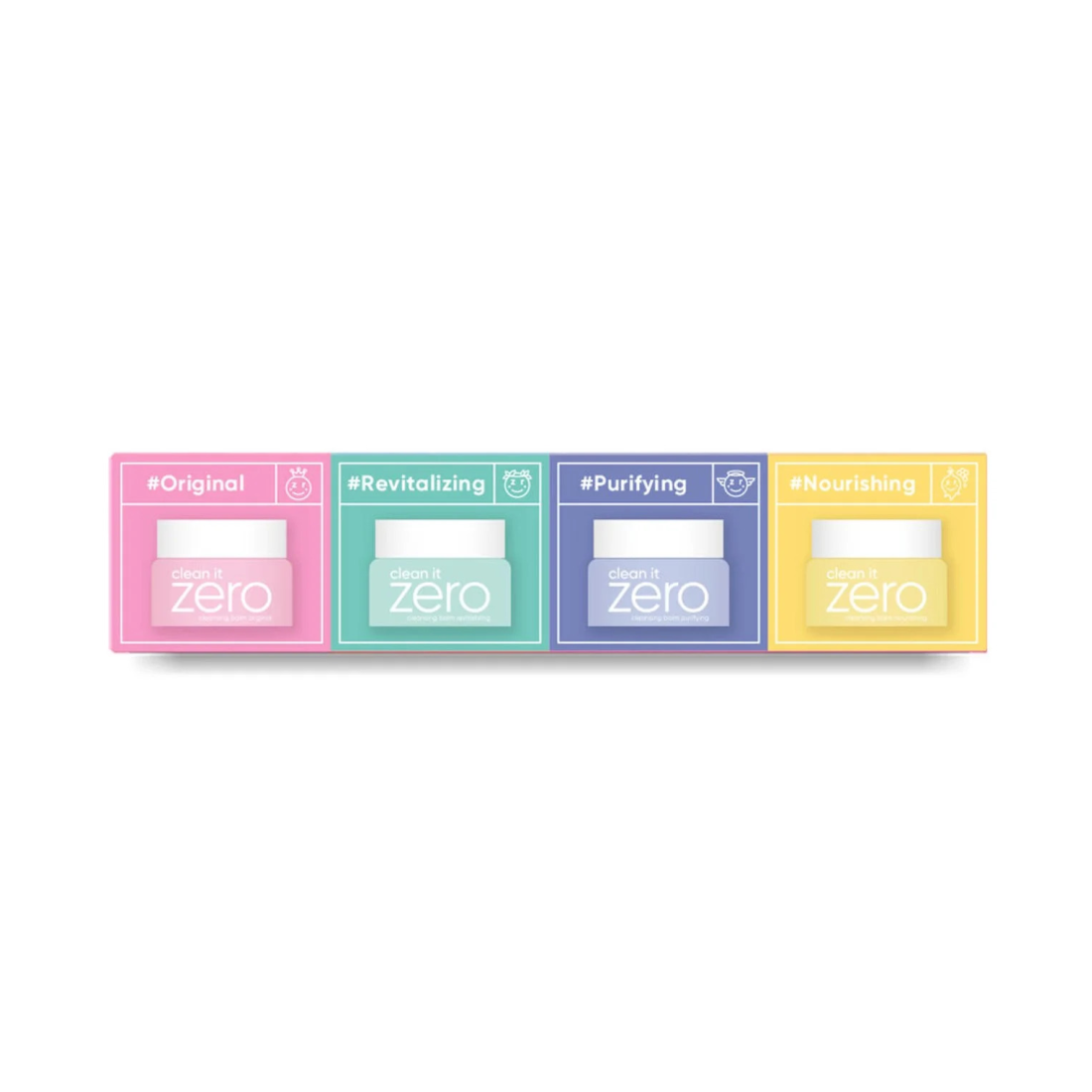 BANILA CO Clean it Zero Cleansing Balm Original Miniature Set Valomųjų balzamų rinkinys