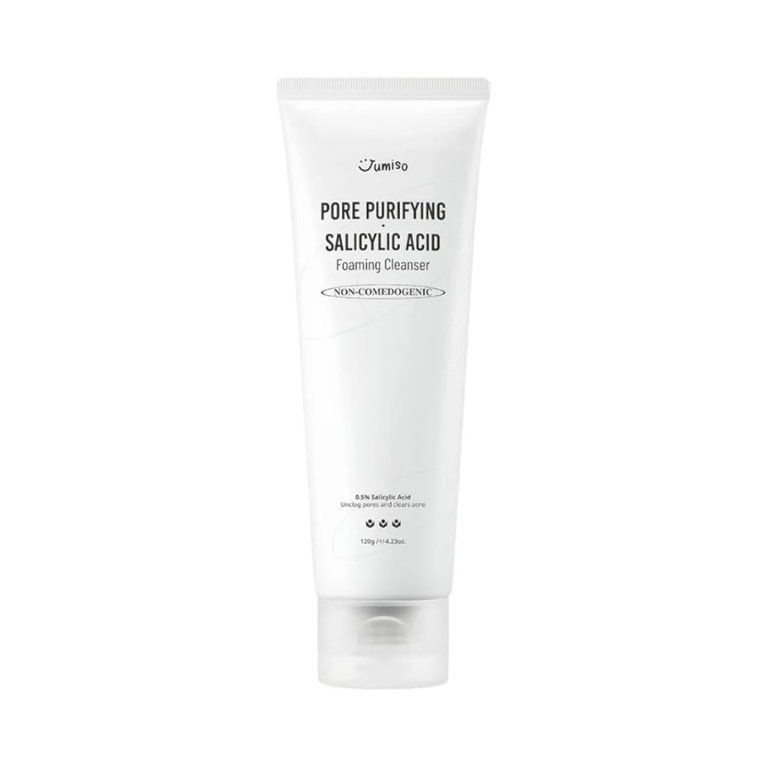 JUMISO Pore Purifying Salicylic Acid Foaming Cleanser Veido prausiklis