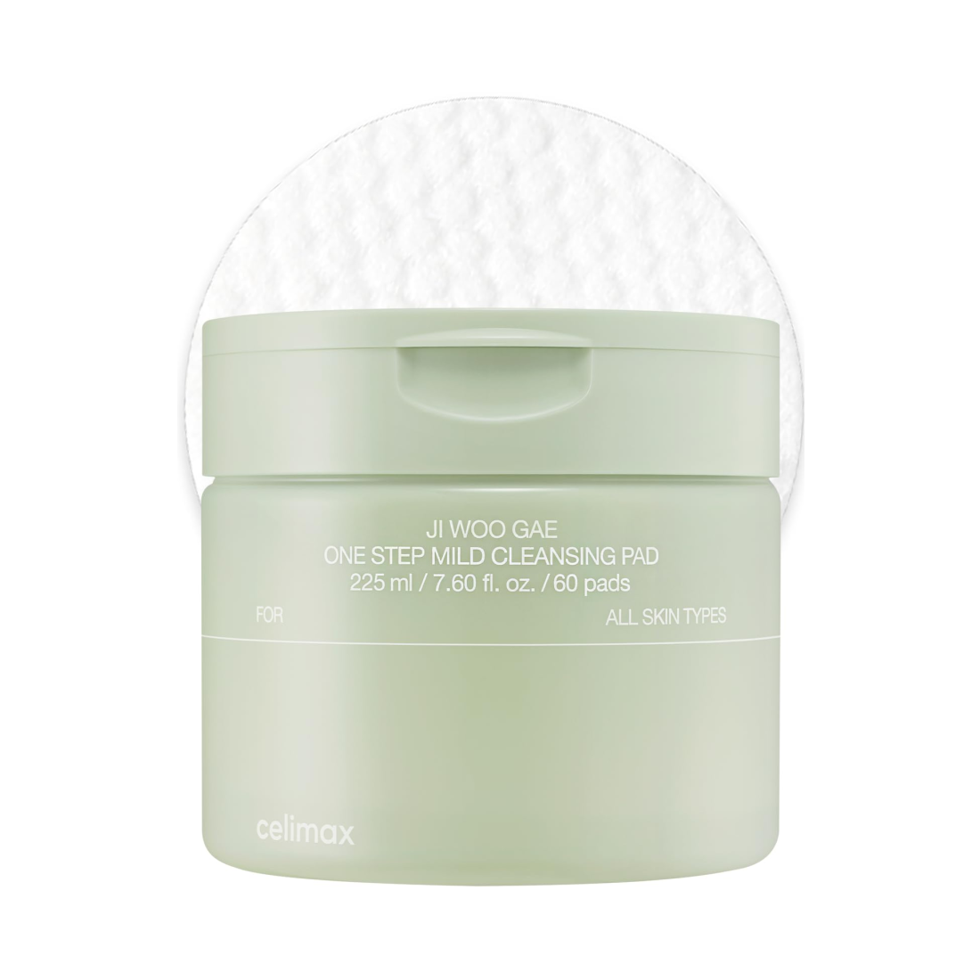 CELIMAX One Step Mild Cleansing Pad Veido padeliai