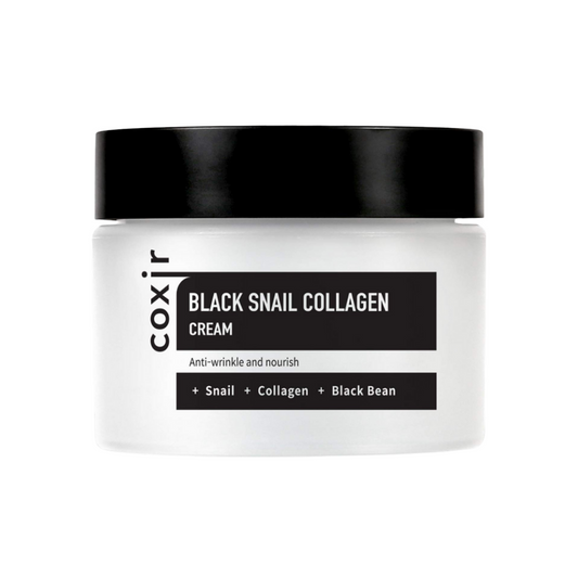 COXIR Black Snail Collagen Cream Veido kremas