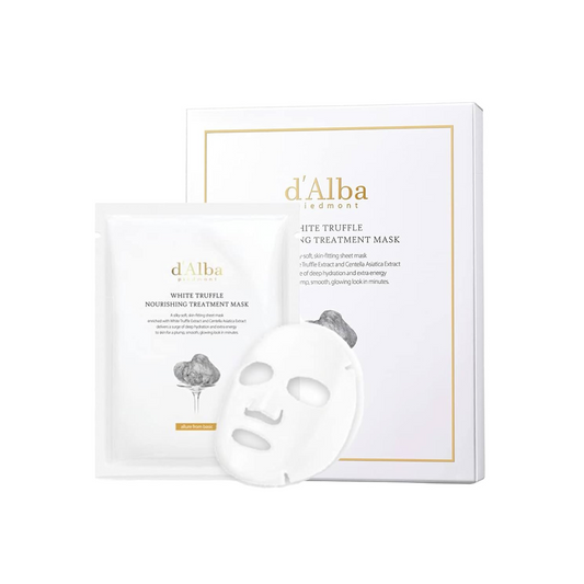 D'ALBA White Truffle Nourishing Treatment Mask Lakštinė veido kaukė