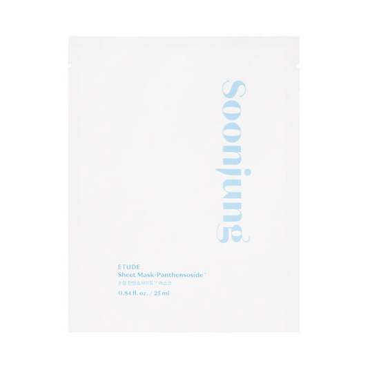 ETUDE Soon Jung Sheet Mask Panthensoside Lakštinė veido kaukė