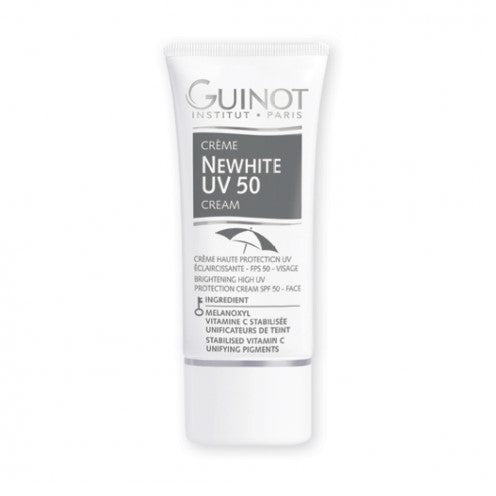 GUINOT Newhite Cream UV 50 Verhelderende gezichtsbescherming met kleur SPF50