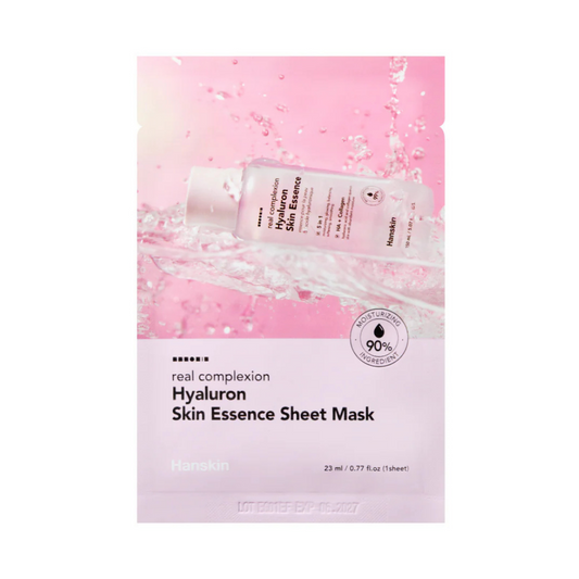HANSKIN Real Complexion Hyaluron Skin Essence Sheet Mask Lakštinė veido kaukė