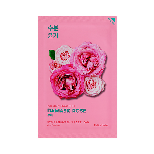 HOLIKA HOLIKA Pure Essence Mask Sheet Rose Lakštinė veido kaukė