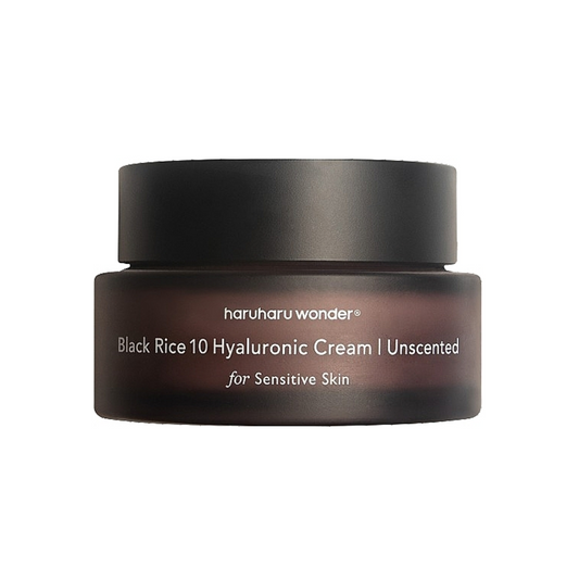 HARUHARU WONDER Black Rice 10 Hyaluronic Cream Unscented Drėkinamasis veido kremas