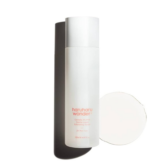 HARUHARU WONDER Centella 3% PHA Gentle Liquid Exfoliating Serum Šveičiamasis veido serumas