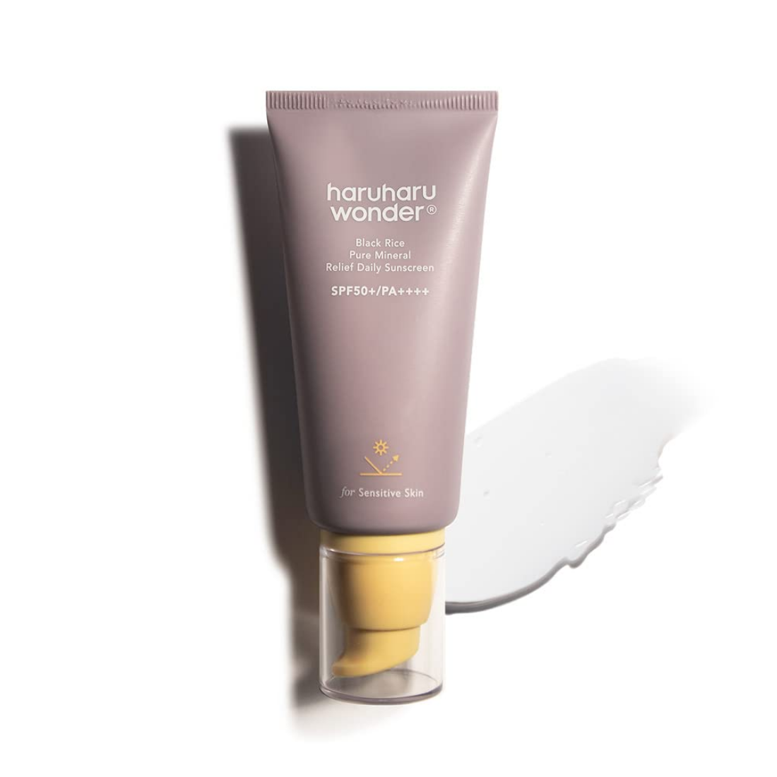 HARUHARU WONDER Black Rice Pure Mineral Relief SPF 50+ Apsauginis kremas nuo saulės