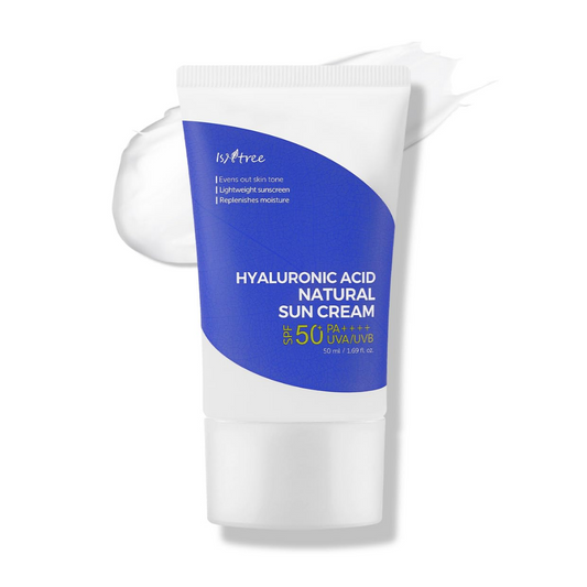 ISNTREE Hyaluronic Acid Natural Sun Cream Apsauginis kremas nuo saulės