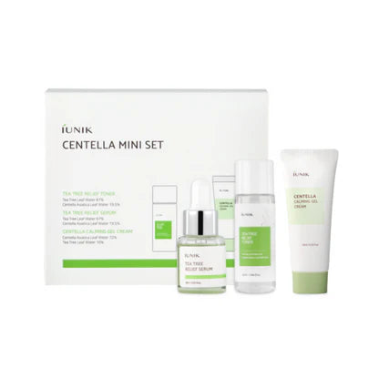 iUNIK Centella Mini Set Hydraterende Gezichtsverzorgingsset