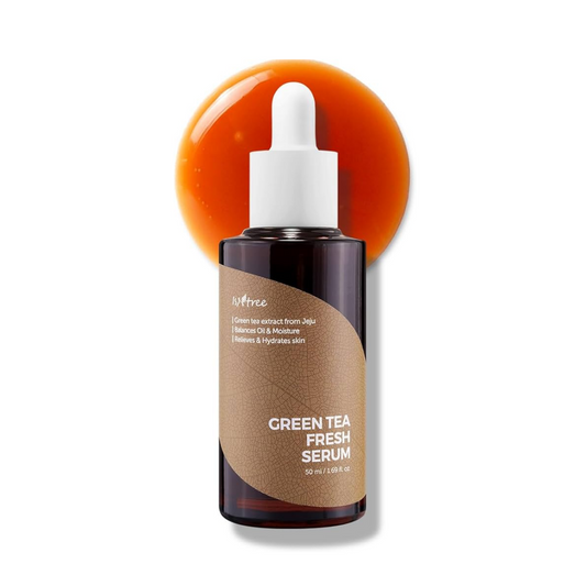 ISNTREE Green Tea Fresh Serum Drėkinamasis veido serumas