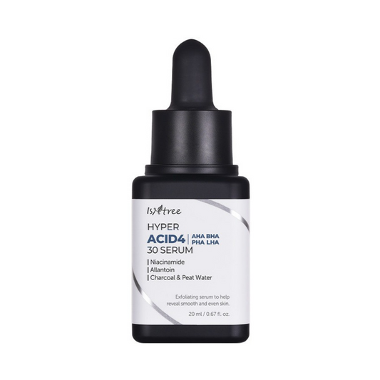ISNTREE Hyper Acid 4 AHA BHA PHA LHA 30 Serum Nuplaunamas veido serumas