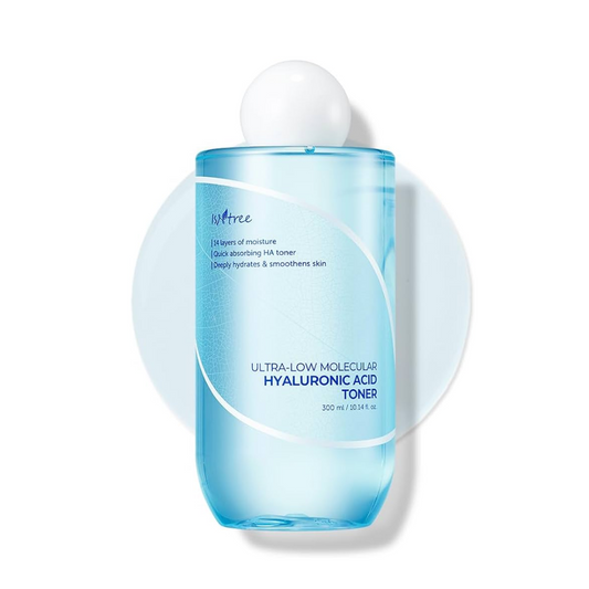 ISNTREE Ultra-Low Molecular Hyaluronic Acid Toner Veido tonikas