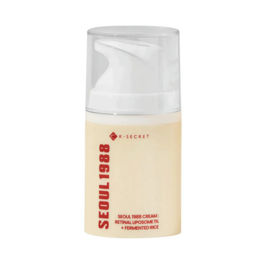 KSECRET SEOUL 1988 Cream : Retinal Liposome 1% + Fermented Rice Veido kremas