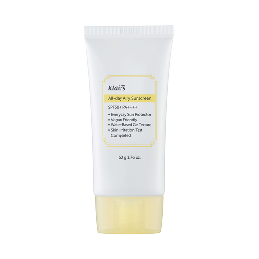 KLAIRS All-day Airy Sunscreen SPF50+ Apsauginis kremas nuo saulės