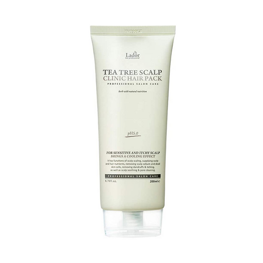 LADOR Tea Tree Scalp Clinic Hair Pack Galvos odos priežiūros priemonė