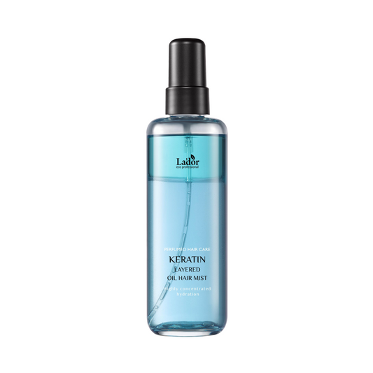 LADOR Keratin Layered Oil Mist Dvifazė plaukų dulksna
