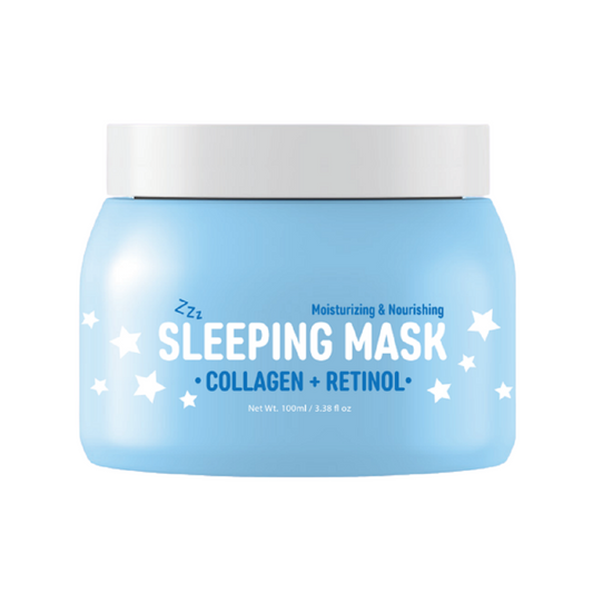 LOOK AT ME Sleeping Mask Collagen + Retinol Naktinė veido kaukė