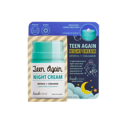 lookATME Teen Again Nachtcrème Nachtcrème voor het gezicht