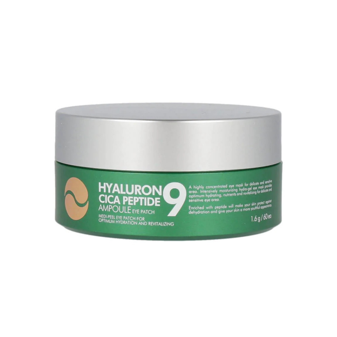 MEDI-PEEL Hyaluronic Cica Peptide 9 Ampoule Eye Patch Paakių pagalvėlės