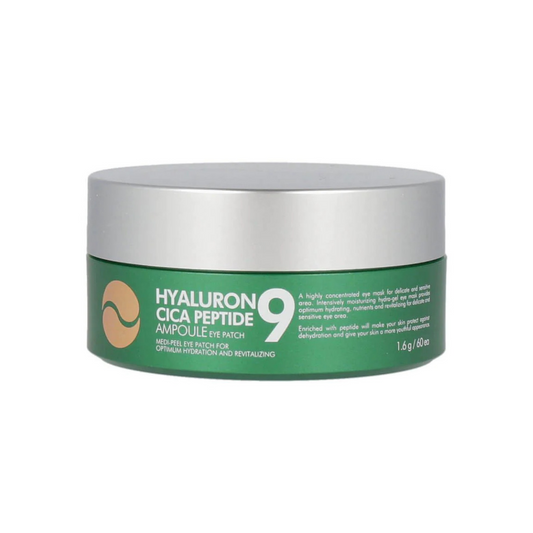 MEDI-PEEL Hyaluronic Cica Peptide 9 Ampoule Eye Patch Paakių pagalvėlės