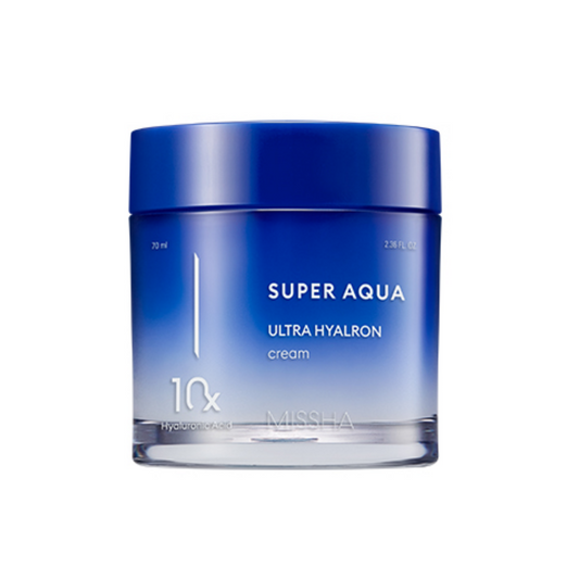 MISSHA Super Aqua Ultra Hyalron Cream Veido kremas