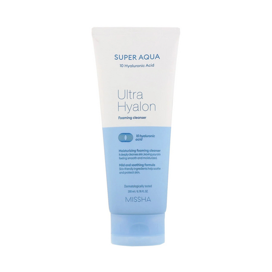 MISSHA Super Aqua Ultra Hyalron Cleansing Foam Veido prausiklis