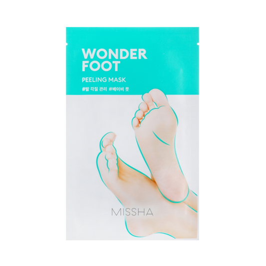MISSHA Wonder Foot Peeling Mask Šveičiamoji pėdų kaukė