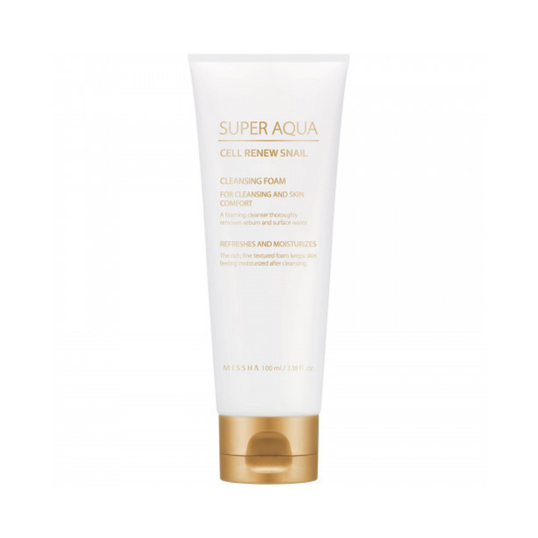 MISSHA Super Aqua Cell Renew Snail Cleansing Foam Veido prausiklis