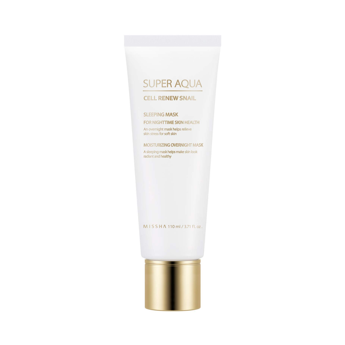 MISSHA Super Aqua Cell Renew Snail Sleeping Mask Naktinė veido kaukė