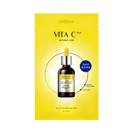 MISSHA Vita C Plus Spot Correcting Ampoule Sheet Mask Lakštinė veido kaukė
