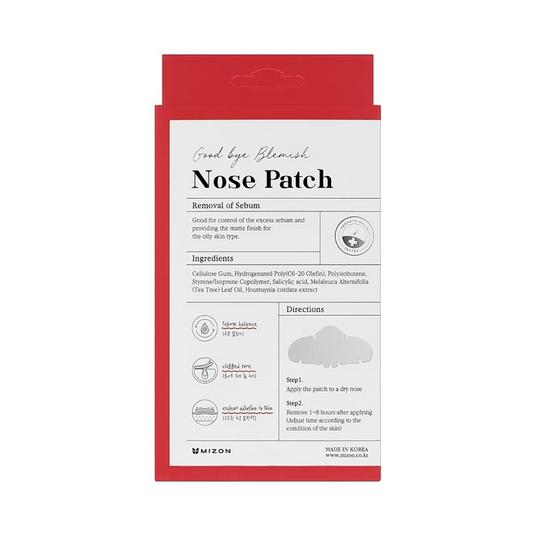 MIZON Good Bye Blemish Nose Pack Valomieji nosies pleistrai