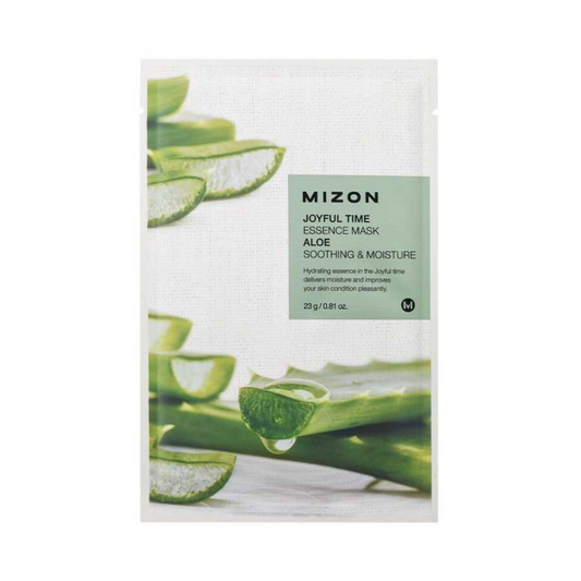 MIZON Joyful Time Essence Mask Aloe Lakštinė veido kaukė
