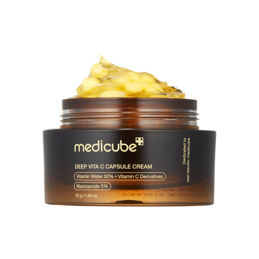 MEDICUBE Deep Vita C Capsule Cream Veido kremas