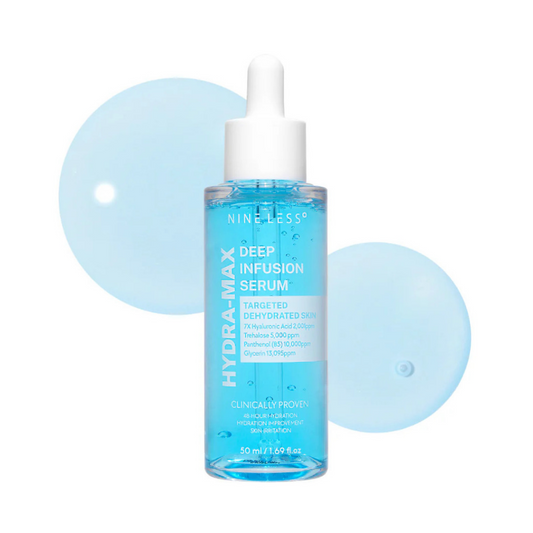 NINE LESS Hydra-Max Deep Infusion Serum Veido serumas