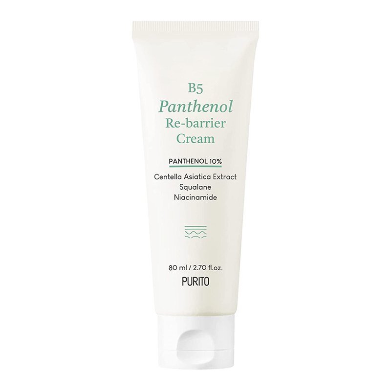 PURITO B5 Panthenol Re-Barrier Cream Hydraterende gezichtscrème
