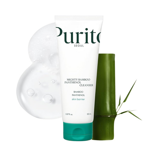 PURITO SEOUL Mighty Bamboo Panthenol Cleanser Veido prausiklis