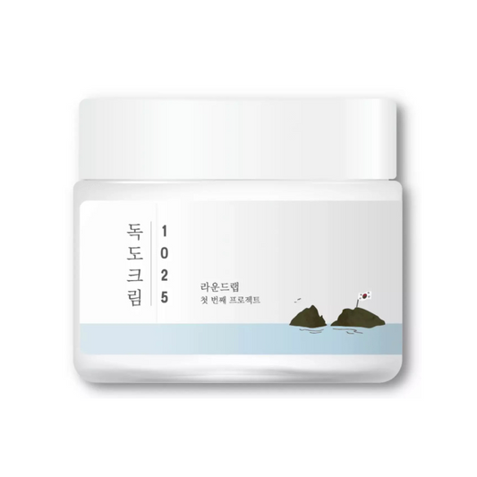 ROUND LAB 1025 Dokdo Cream Veido kremas