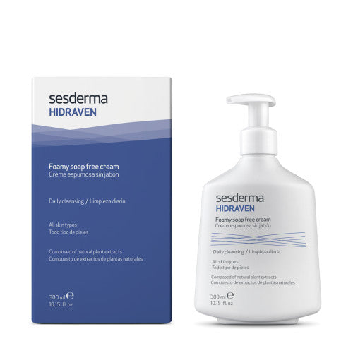 sesderma Hidraven Foamy Soap Free Cream Zeepvrije schuimende gezichtsreiniger