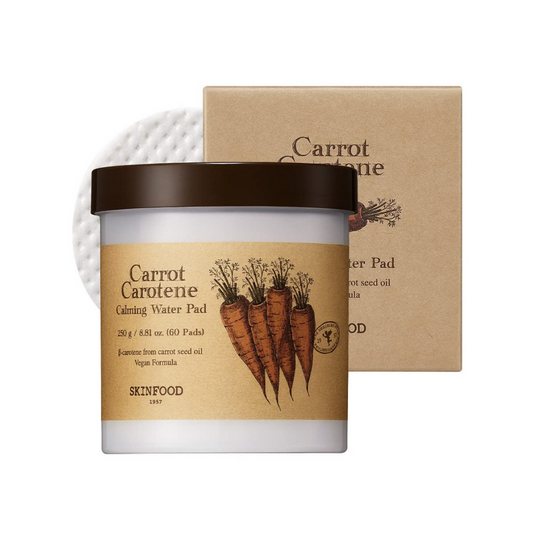 SKINFOOD Carrot Carotene Calming Water Pad Veido padeliai