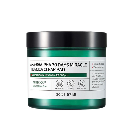 SOME BY MI AHA-BHA-PHA 30 Days Miracle Truecica Clear Pad Veido padeliai