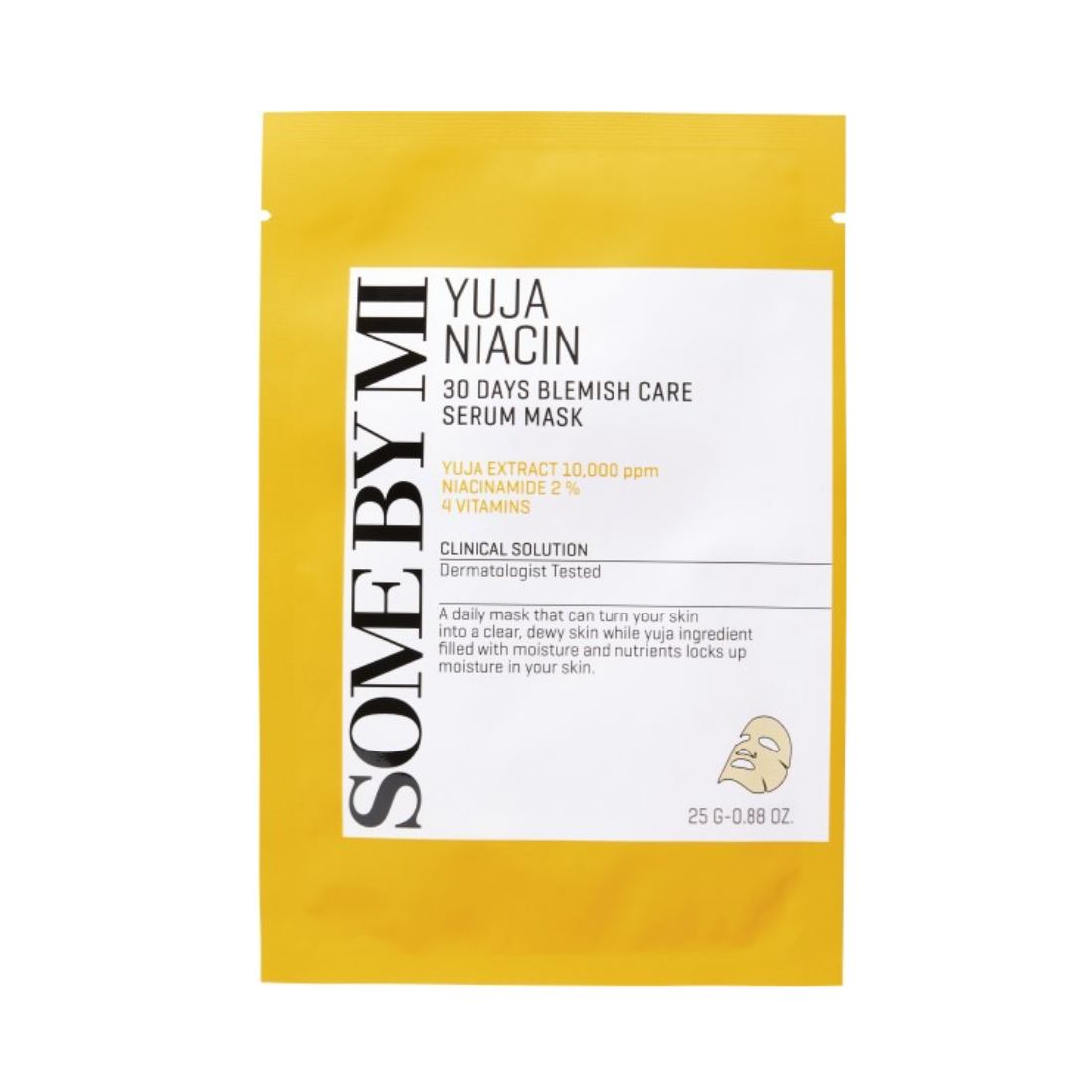 SOME BY MI Yuja Niacin Blemish Serum Mask Lakštinė veido kaukė