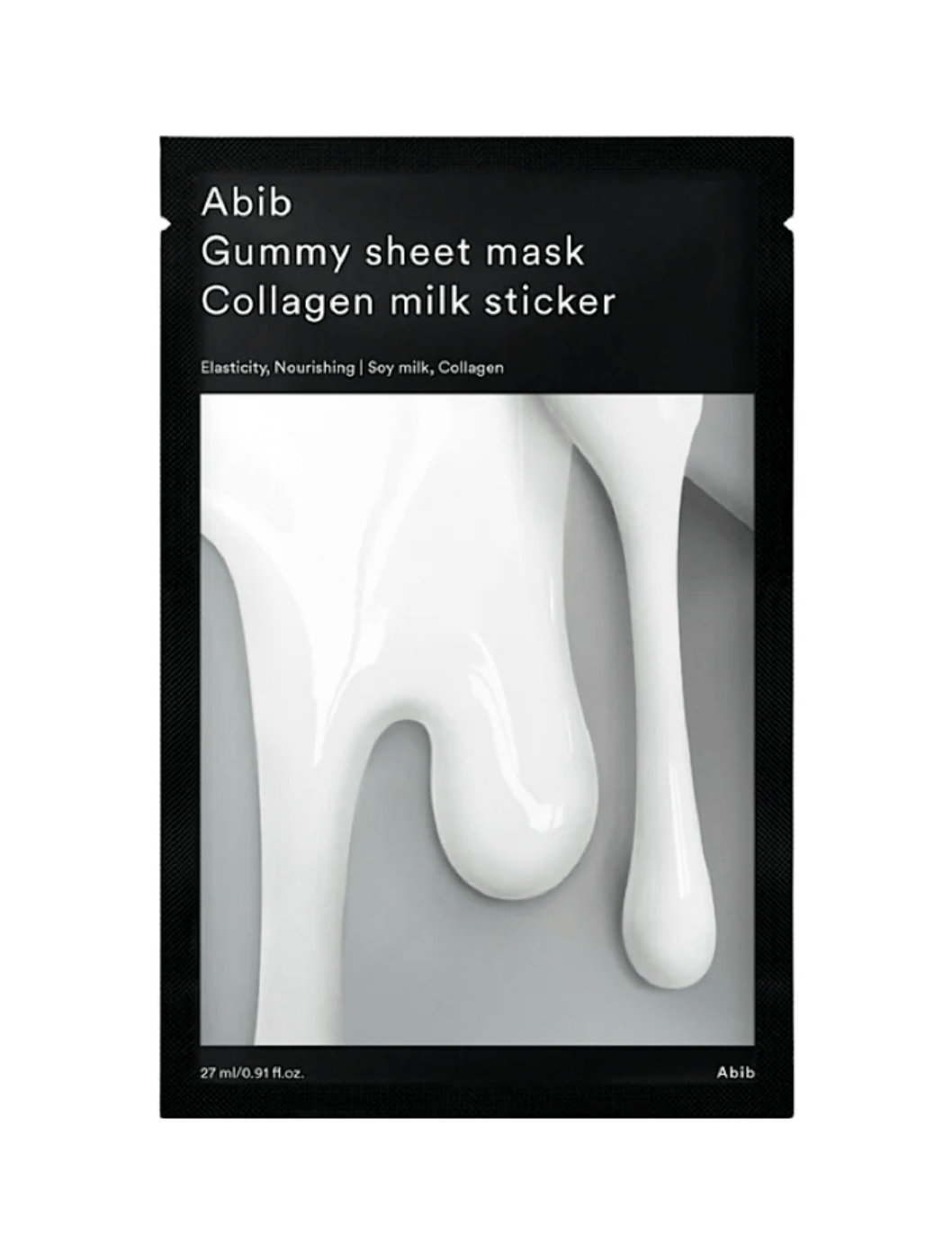 Abib Gummy Sheet Mask Collagen Milk Sticker Sheetmasker met collageen