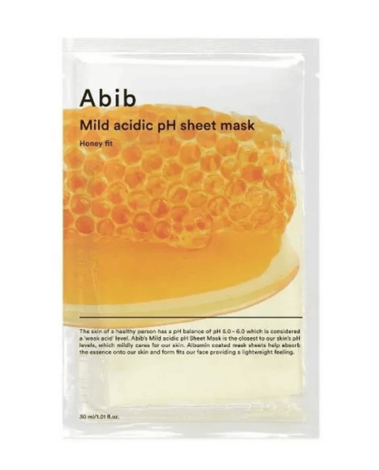 Abib Mild Acidic pH Sheet Mask Honey Fit Sheetmasker met honing